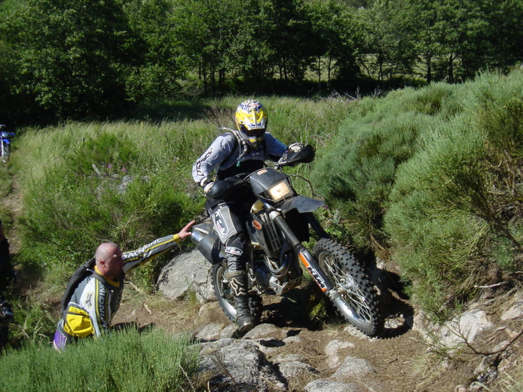 Val D’allier. Randonée moto enduro tout terrain avec SudRando